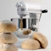 Robot KitchenAid PRO blanc givré 'Mix with the Best' 6.9 L
